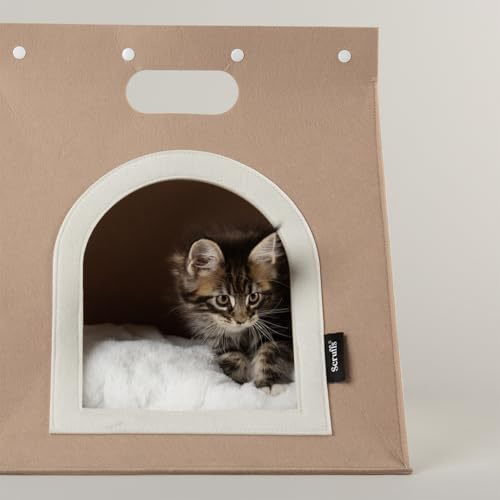 Scruffs Stockholm Felt Cat or Small Dog Bag