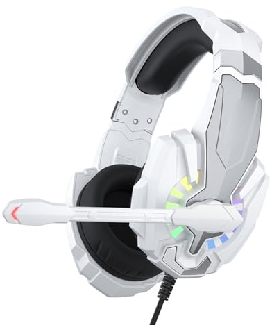 SHUAIGUO KOTION Each G9000 Plus Casque de Jeu avec Pilotes Haut de Gamme et Design Confortable pour Une Communication Claire, adapté aux Ordinateurs Portables et Téléphones Mobiles [Amateurs