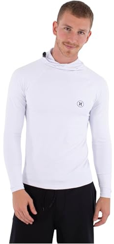 Hurley Herren Men's Long-Sleeved Surf Lycra - Icon Hooded Vest