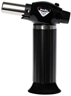 IRODA Pro-Torch PT-550CR Hand-Held Professional Butane Gas Blow Torch, Black