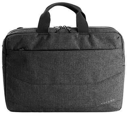 Tucano Linea BLIN15DZ Double Tasche und zu gleich Rucksack 38.1 cm (15 Zoll) für Ultrabook schwarz