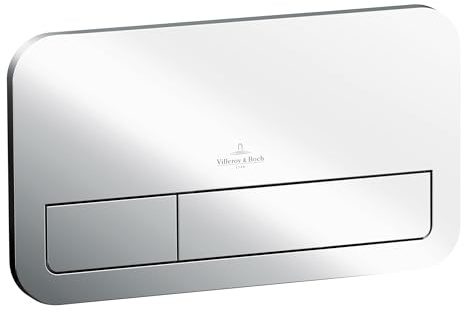Villeroy & Boch Betätigungsplatte ViConnect 253 x 145 x 62 mm chrom
