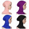 BaiTe Islamisch Stil Kopftuch Hijab kopftücher Leicht Unter Schal Knochen Bonnet 4 pcs