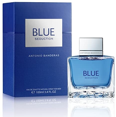 Banderas Blue Seduction, Eau de Toilette Spray per Uomo, 100 ml