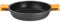 Bra Efficient | Faitout Bas 45 cm sans Couvercle, Fonte D'Aluminium, avec Antiadhésif Platiunm Plus sans PFOA, avec Anses en Silicone Démontables, Tous Feux Dont Induction, Gris