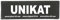 Julius-K9 162LR-K-31055 Klettaufschrift, UNIKAT, klein, schwarz
