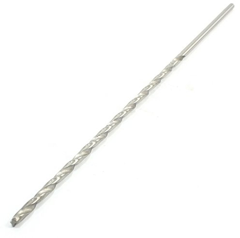Sourcingmap Silver Tone HSS Straight Shank 5mm Extension Twist Drill Bit 12inch