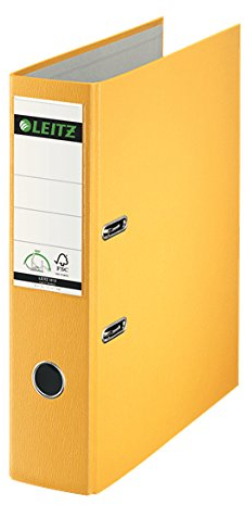 Leitz 1013-50-15 Plastik-Ordner Standard, DIN A4 weiß