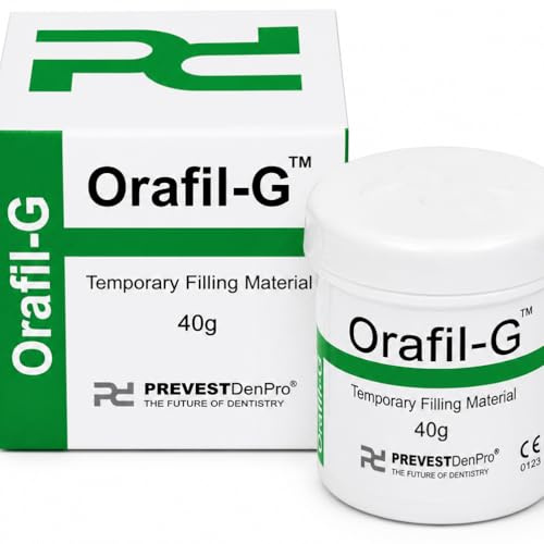 Orafil G temporary filling of tooth cavities