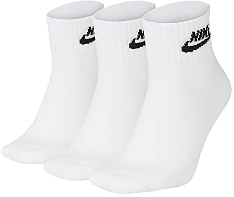 Nike Everyday Essential, Calzini Corti Unisex Adulto, White, XL