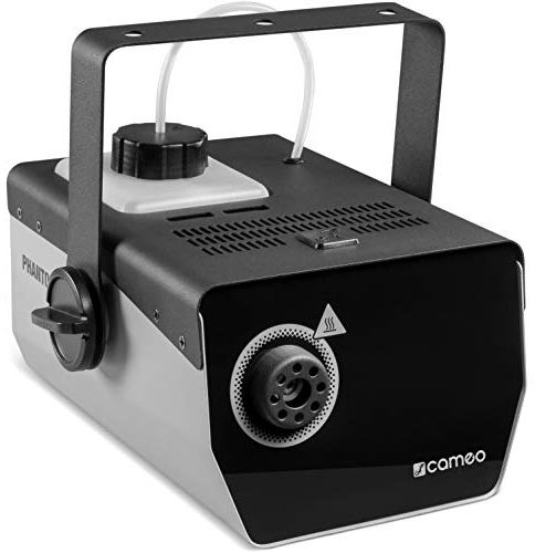 Cameo PHANTOM F3 - Nebelmaschine mit 950 W Heizleistung und Innenbeleuchtetem Fluid-Behälter, schwarz, grau