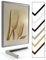 myposterframe Himalia 48 x 64 cm Bilderrahmen 64 x 48 cm Silber mit Kunstglas klar 1 mm