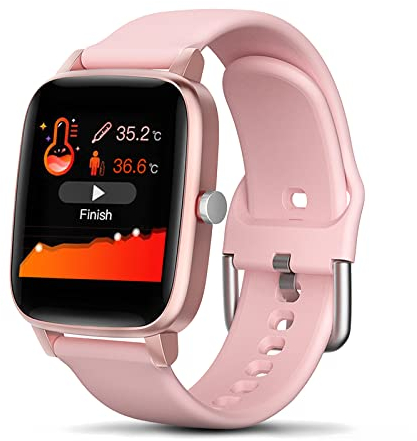 SUPBRO Smart Watch Fitness Tracker 1.4 Fitness Armband mit herzfrequenz,SmartWatch IP67 Wasserdicht Fitness Uhr Voller Touchscreen mit Schlafmonitor Uhren für Damen Herren