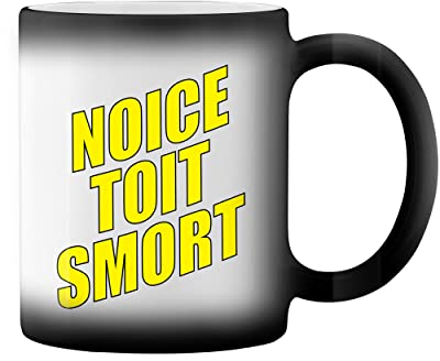 Noice Toit Smort Brooklyn 99 Nice tight smart Black Magic Tasse Mug