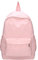 Generico Preppy Style Studenti Zaini Scuola Donna Tinta unita Grandi Borse, Colore: rosa., 41CM*27CM*12CM