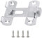 Edelstahl Riegel,Türriegel,Flip Latch,Edelstahl Türschloss Türriegel,Tür Zubehör Gilt für Türen,Fenster, Badezimmer, Schrank, Möbel,Schlafzimmer(Groß)