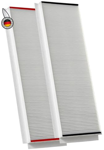 Tops Filtri per Zehnder ComfoAir Q350/450/600 | 2x Zehnder Filtri G4 F7 | Filtri Zehnder Comfoair | Sostituisce l'Originale Zehnder 400502013