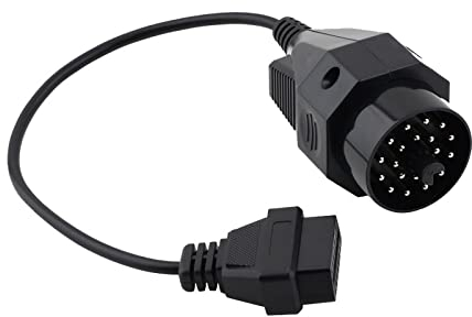 BMW 20pin OBD 20 pin OBDii OBDII zu 16PIN Verlängerungskabel Stecker für E28 E30, E34, E36, E38, E39