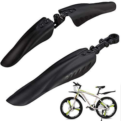 Fahrrad Schutzbleche 26 Zoll Schutzblech Set Spritzschutz Vorderes und Hinteres Schutzblech 24-28 Zoll Mountainbikes