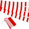 Polen String Flag Pennant Banner - 38 Flaggen, 42 Fuß Kleine Mini Polnische Flaggen Wimpelkette Banner für Landdekoration, Schule, Party, Sportveranstaltungen