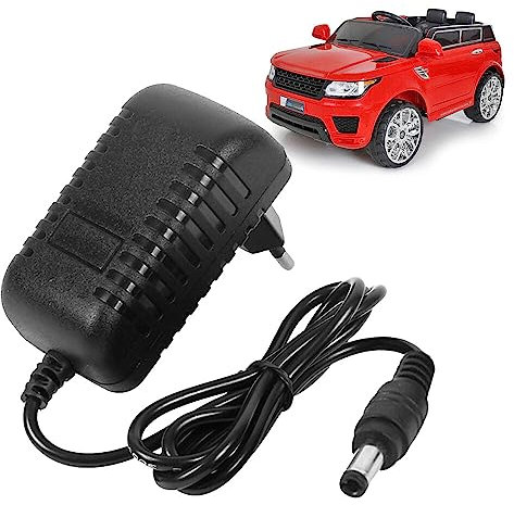 WDKXCN Caricabatteria per Auto per Bambini, 12V 1A Caricabatterie per Elettrico Ride on Toys, Adattatore Auto Elettrica Bambino, Adattatore di Alimentazione per Macchina Moto Bambini