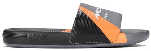 K-Swiss Men Slide SNDL X Mclaren Sneaker, Anthrct Bk Papaya, 8 UK