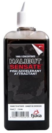 Fjuka Halibut Sensate Fish Accelerant 95ml | Instant bait boost | Catch carp, barbel, chub, tench etc