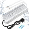 inShareplus LED Trafo 24V 6.25A 150W IP67 Wasserdichter Outdoor-Treiber, AC 90-265V zu DC 24 Volt Niederspannungs-Transformator, 24V Netzteil für LED-Licht, Computerprojekt, Außeneinsatz