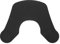 MUSISALY Silikon-schneidekragen Von Hair Cutting Pad Friseurumhang Random Style