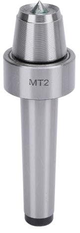 MT2 Wood Lathe Live Center Drive Spur Cup Woodworking Turning Tools, Woodturning Live Center MT2 Stainless Steel Wood Lathe Live Center