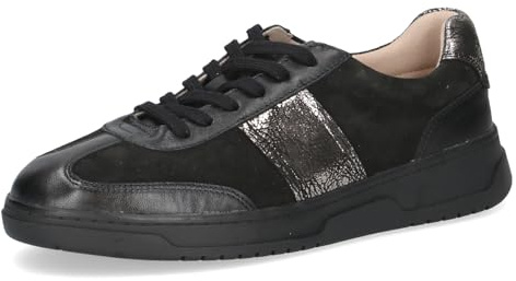 Caprice Damen Sneaker flach aus Leder Rund