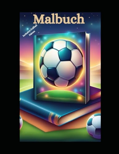 Fußball Malbuch mit Fun-Fact‘s