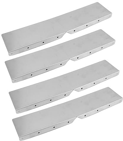 4 Stück Dachrinnenschutz aus Aluminium – Effektiver Regenrinnenschutz für Schindeldächer, D-Ionen und Regenumlenker für Dachtäler und Ecken