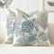 Kissenbezüge Maritim 40 X 40 Outdoor Kissen Wasserfest Wohnzimmer Kissenhülle Blau 2er Set Polster Ozean Strand Dekorative Zierkissenbezüge für Sofa Wohnzimmer Frühling Dekokissen Moderne
