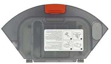 NJIRGOXS Recipiente For Polvo Y Depósito De Agua 2 En 1, Compatible con Xiaomi, E10, B112, E12 (3C Enhanced Edition), 3C Plus, S20 Y D106. Repuestos For Aspiradoras Robot.