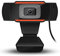 Webcam 720p avec micro intégré rotatif à 180° pour ordinateur, webcam, prise USB, pour jouer en streaming en direct