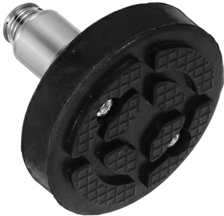 Hemobllo Runde Gummi Hebeplatte Aus Verschleißfestem Material Kompatibel Mit Autohebebühnen rutschfest Für Sicheres Anheben Einfache Montage