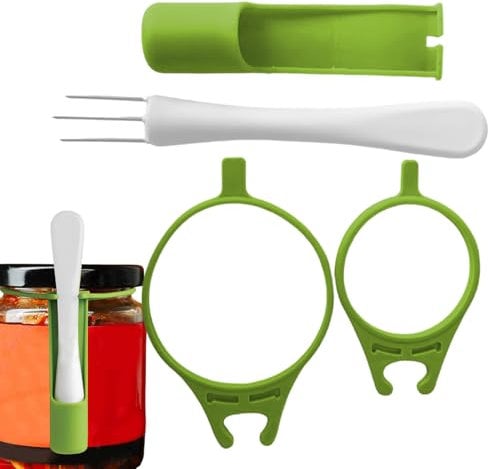 Cornichon Pot Fork - Strumento Di Input Sottaceto Per Pentola | Multifunzione Forks Di Raccolta Di Frutta, Pinze Per Alimenti Pezzali Di Oliva, Gadget Da Cucina Unici E Utensili