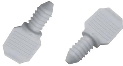 ZWFYJEWU 2PC Drain Pump Plastic Plug Filter,Compatible For LG,Compatible For LittleSwan, Drum Washer Drain Cap Washing Machine Parts(2pcs a)