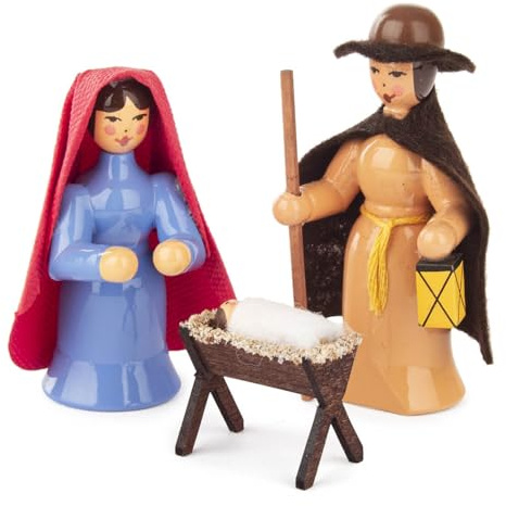 DREGENO Seiffen eG Krippenfiguren 3 teilig