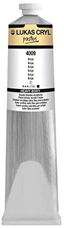 LUKAS CRYL pastos Peinture acrylique de qualité professionnelle Beige 200 ml