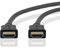 BestPlug 10 Meter Universal HDMI Kabel mit Ethernet, HDMI Stecker auf Stecker vergoldet, High Speed, geeignet für 3D HD FullHD UHD 4K, Schwarz
