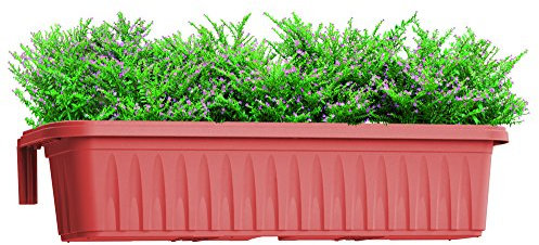 Bama 30225 Fioriera Rondine di 80 cm, Terracotta