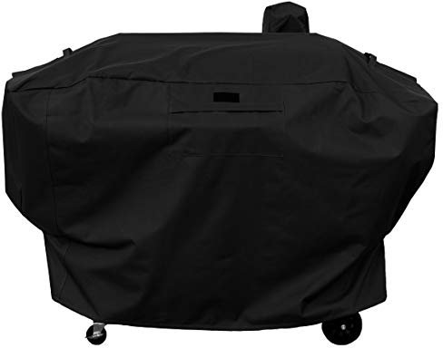 Patio King Ersatz-Grillabdeckung für Camp Chef Woodwind 36, SmokePro 36, alle 91,4 cm Pellet-Grills – verbesserte robuste, ultra-langlebige Allwetter-Pellet-Grillabdeckung (schwarz)