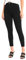 NA-KD Skinny High Waist Raw Hem Jeans, Negro, 38 para Mujer