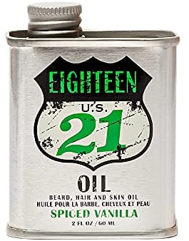 18.21 Man Made ® Spiced Vanilla Bart-, Haut- und Haaröl, 60 ml