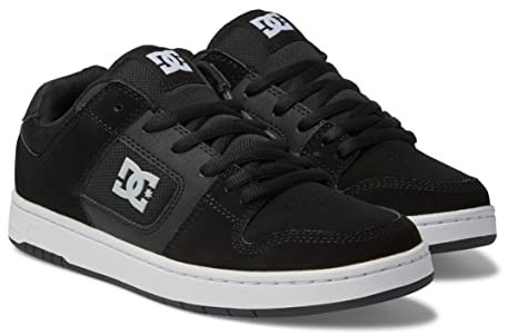 DC Shoes Manteca - Leather Shoes for Men - Lederschuhe - Männer - Schwarz