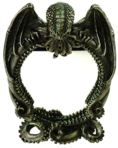 VOGLER Joh. Vogler GmbH Spiegel Call of Cthulhu Dämonenfigur 25 cm Figur Skulptur Oktopus Monster
