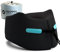 Joscoal Nackenkissen Reise, Komfort Nackenkissen Flugzeug Auto-Kopfstütze Luxuriös Flugzeug Kinnstütz Travel Pillow Memory Foam Stützfunktion Ideal für Reise Büro Autos Bus Zug (Größe S, Schwarz)