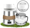 Ezcasch Wasserdestilliergerät (750W 1L/H) Edelstahl Destilliertes Wasser Maschine Automatisch Wasserdestillierer Wasser Distiller Filter für Reines Trinkwasser inkl. Glaskanne